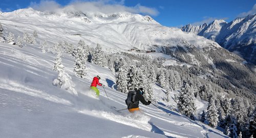 Skifahren in Sölden